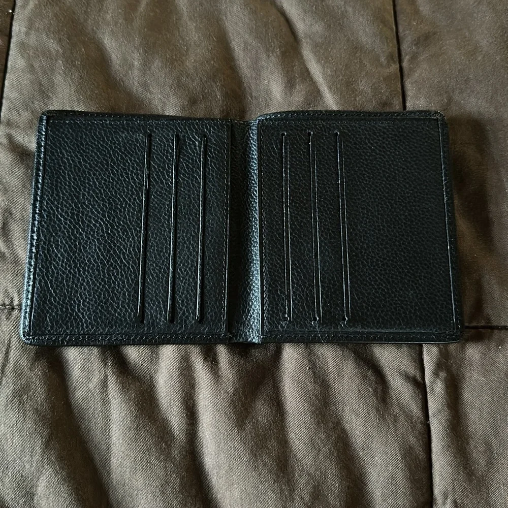 HSBC Premier Banking Leather Wallet & Checkbook Cover